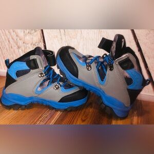 JMFCHI Kids Boys/Girls Hiking Boots Outdoor Sneaker SZ 12 Anti-Skid Steel Buckle